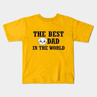 The best dog dad in the World Kids T-Shirt